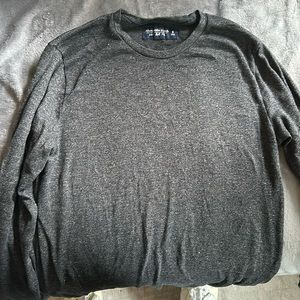 Abercrombie soft AF long sleeve gray t-shirt